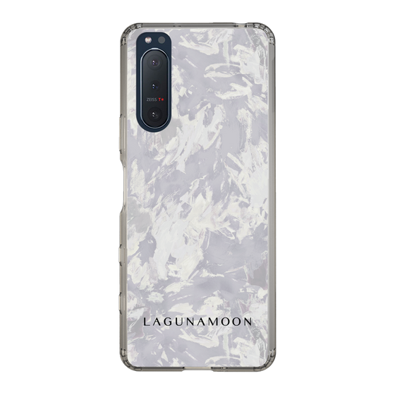 Slim Protection Case［ LAGUNAMOON - Paint -Purple ］