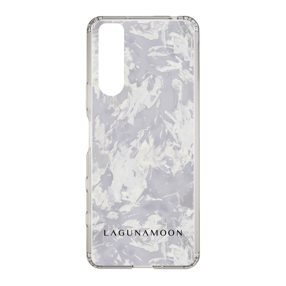 Slim Protection Case［ LAGUNAMOON - Paint -Purple ］