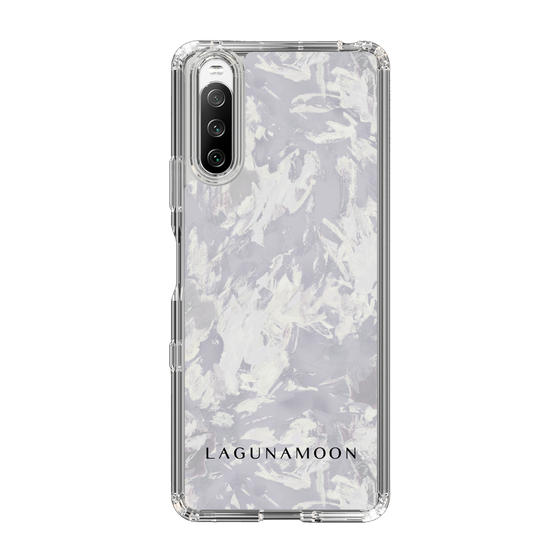 Slim Protection Case［ LAGUNAMOON - Paint -Purple ］