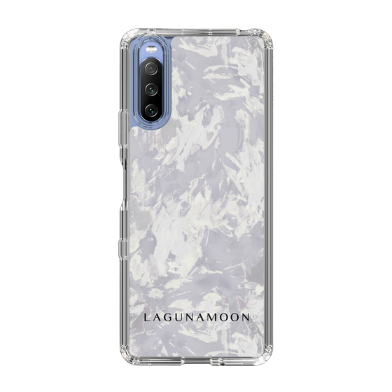 Slim Protection Case［ LAGUNAMOON - Paint -Purple ］