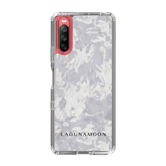 Slim Protection Case［ LAGUNAMOON - Paint -Purple ］