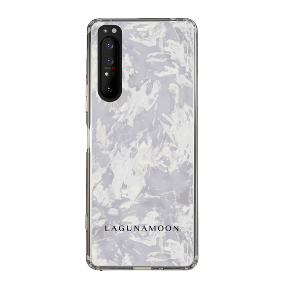 Slim Protection Case［ LAGUNAMOON - Paint -Purple ］