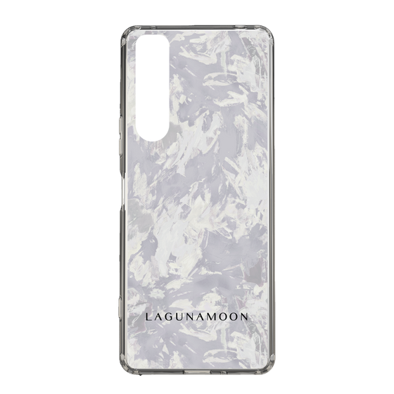 Slim Protection Case［ LAGUNAMOON - Paint -Purple ］
