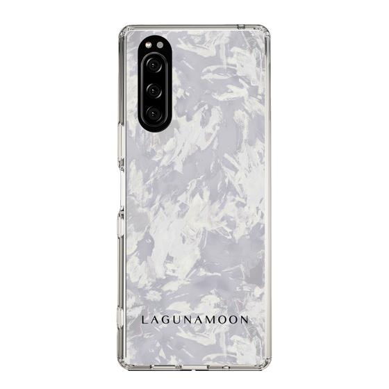 Slim Protection Case［ LAGUNAMOON - Paint -Purple ］
