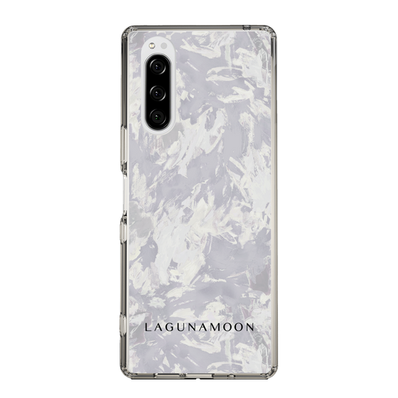Slim Protection Case［ LAGUNAMOON - Paint -Purple ］