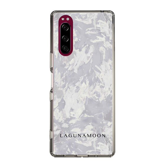 Slim Protection Case［ LAGUNAMOON - Paint -Purple ］