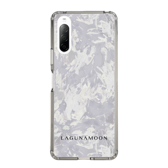 Slim Protection Case［ LAGUNAMOON - Paint -Purple ］
