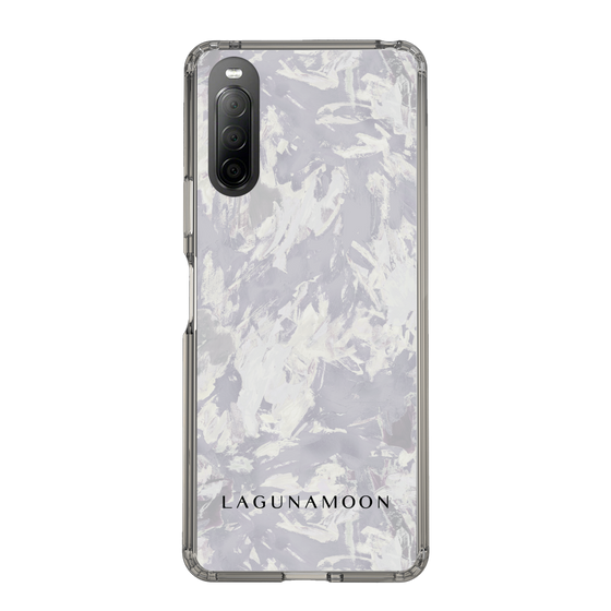 Slim Protection Case［ LAGUNAMOON - Paint -Purple ］