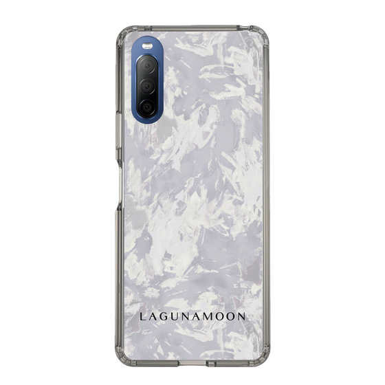 Slim Protection Case［ LAGUNAMOON - Paint -Purple ］