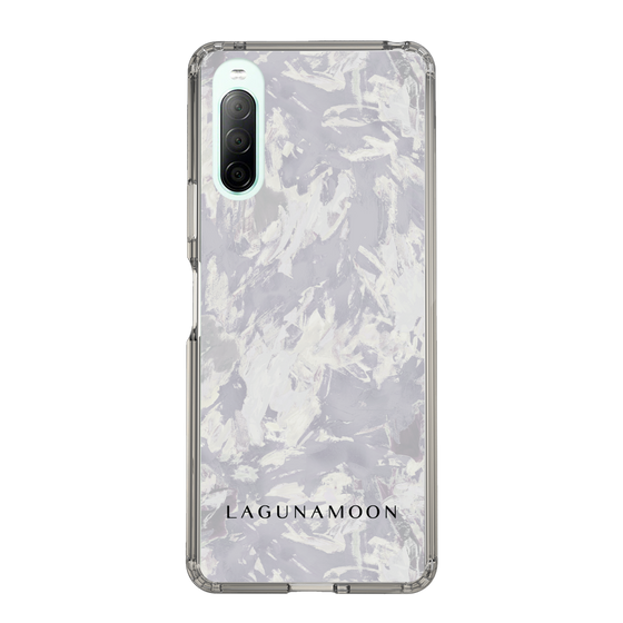 Slim Protection Case［ LAGUNAMOON - Paint -Purple ］