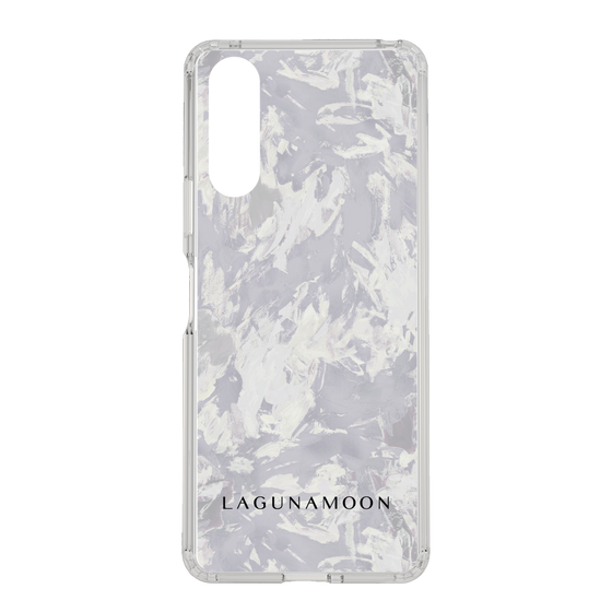 Slim Protection Case［ LAGUNAMOON - Paint -Purple ］