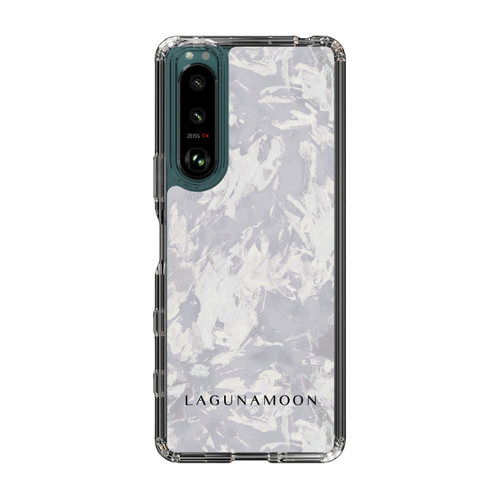 Slim Protection Case［ LAGUNAMOON - Paint -Purple ］