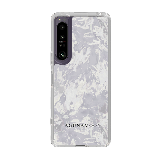 Slim Protection Case［ LAGUNAMOON - Paint -Purple ］