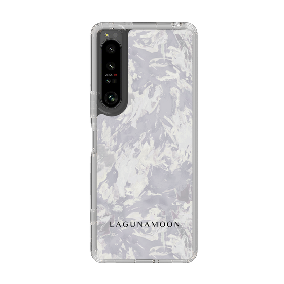 Slim Protection Case［ LAGUNAMOON - Paint -Purple ］