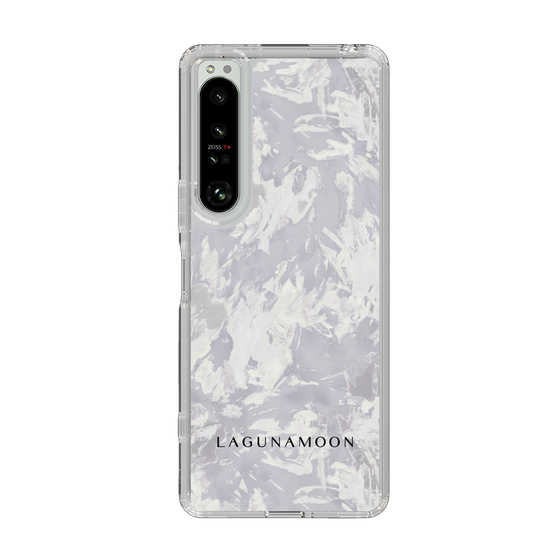 Slim Protection Case［ LAGUNAMOON - Paint -Purple ］
