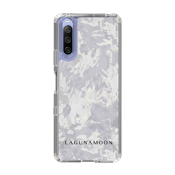 Slim Protection Case［ LAGUNAMOON - Paint -Purple ］