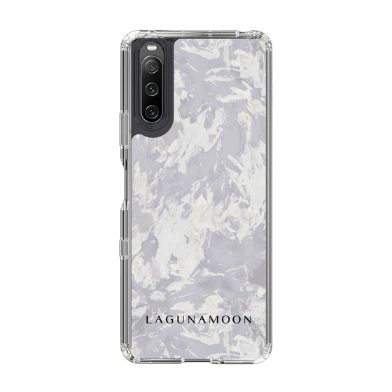 Slim Protection Case［ LAGUNAMOON - Paint -Purple ］