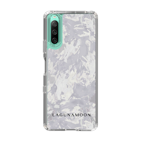 Slim Protection Case［ LAGUNAMOON - Paint -Purple ］