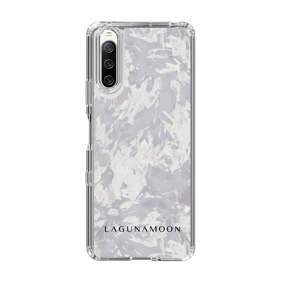 Slim Protection Case［ LAGUNAMOON - Paint -Purple ］