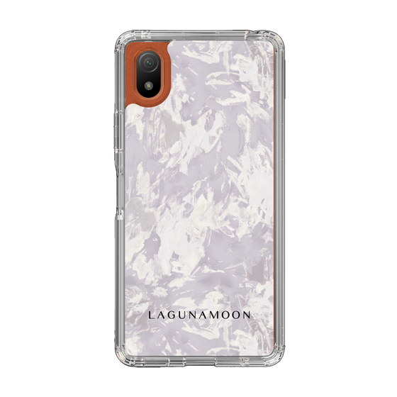 Slim Protection Case［ LAGUNAMOON - Paint -Purple ］