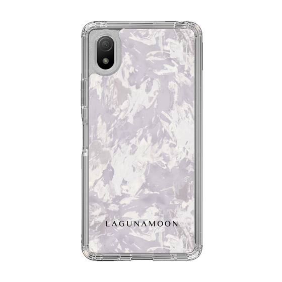 Slim Protection Case［ LAGUNAMOON - Paint -Purple ］