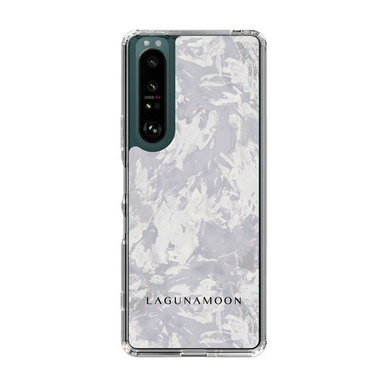 Slim Protection Case［ LAGUNAMOON - Paint -Purple ］