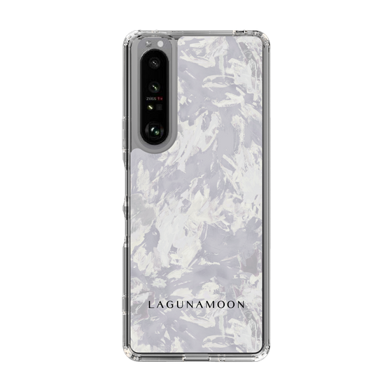 Slim Protection Case［ LAGUNAMOON - Paint -Purple ］