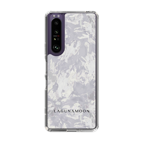 Slim Protection Case［ LAGUNAMOON - Paint -Purple ］