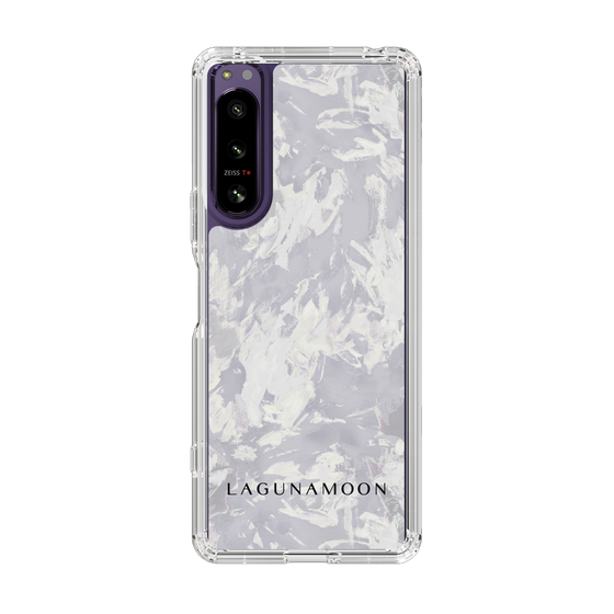 Slim Protection Case［ LAGUNAMOON - Paint -Purple ］