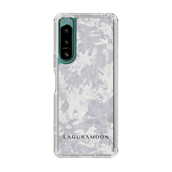 Slim Protection Case［ LAGUNAMOON - Paint -Purple ］