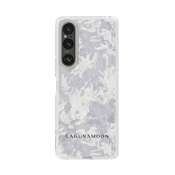 Slim Protection Case［ LAGUNAMOON - Paint -Purple ］