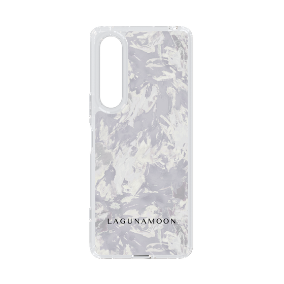Slim Protection Case［ LAGUNAMOON - Paint -Purple ］