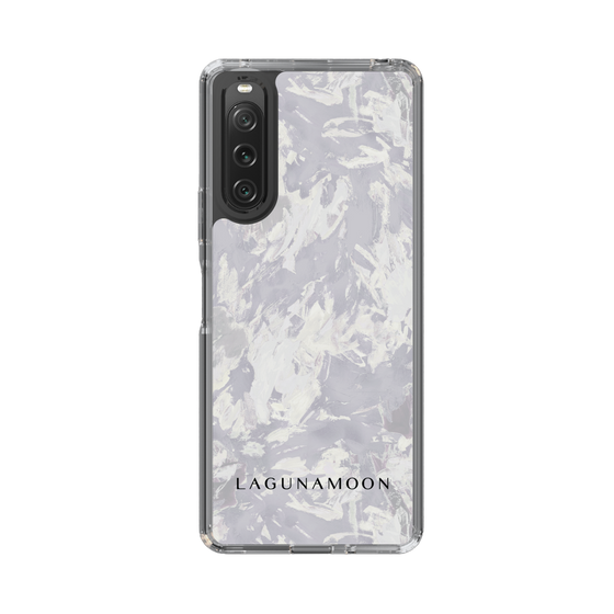 Slim Protection Case［ LAGUNAMOON - Paint -Purple ］