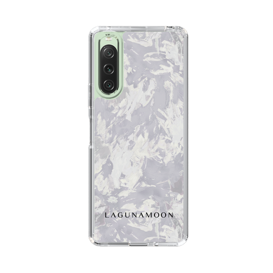 Slim Protection Case［ LAGUNAMOON - Paint -Purple ］