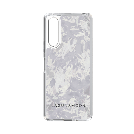 Slim Protection Case［ LAGUNAMOON - Paint -Purple ］