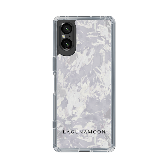 Slim Protection Case［ LAGUNAMOON - Paint -Purple ］