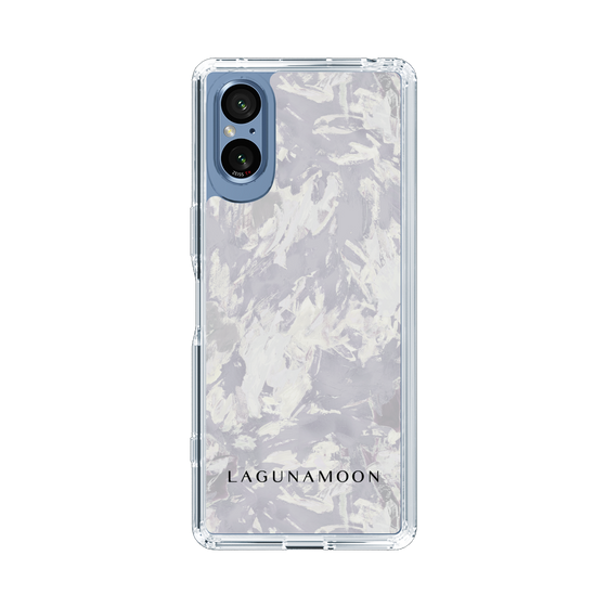 Slim Protection Case［ LAGUNAMOON - Paint -Purple ］