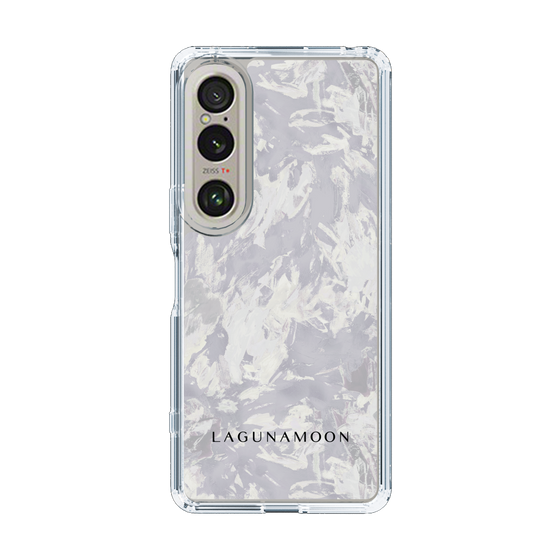 Slim Protection Case［ LAGUNAMOON - Paint -Purple ］