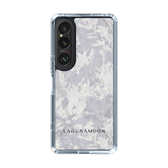 Slim Protection Case［ LAGUNAMOON - Paint -Purple ］