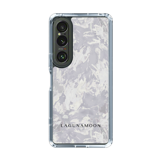 Slim Protection Case［ LAGUNAMOON - Paint -Purple ］