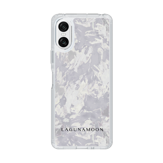 Slim Protection Case［ LAGUNAMOON - Paint -Purple ］