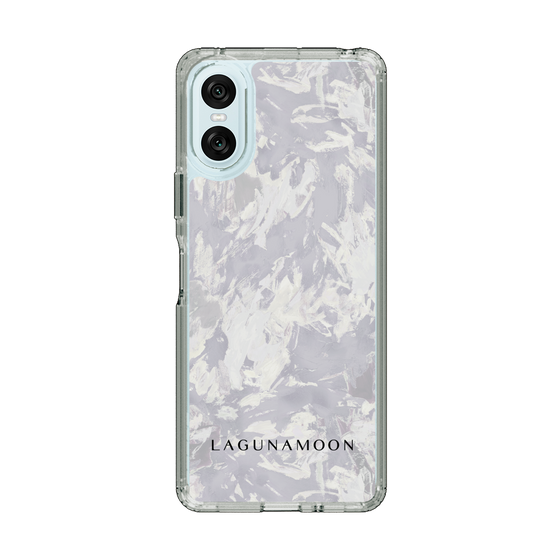 Slim Protection Case［ LAGUNAMOON - Paint -Purple ］