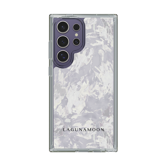 Slim Protection Case［ LAGUNAMOON - Paint -Purple ］