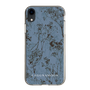 Slim Protection Case［ LAGUNAMOON - Botanical - Blue ］