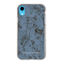Slim Protection Case［ LAGUNAMOON - Botanical - Blue ］
