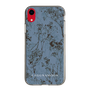 Slim Protection Case［ LAGUNAMOON - Botanical - Blue ］