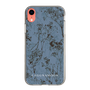 Slim Protection Case［ LAGUNAMOON - Botanical - Blue ］