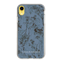Slim Protection Case［ LAGUNAMOON - Botanical - Blue ］