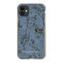 Slim Protection Case［ LAGUNAMOON - Botanical - Blue ］