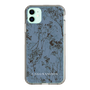 Slim Protection Case［ LAGUNAMOON - Botanical - Blue ］